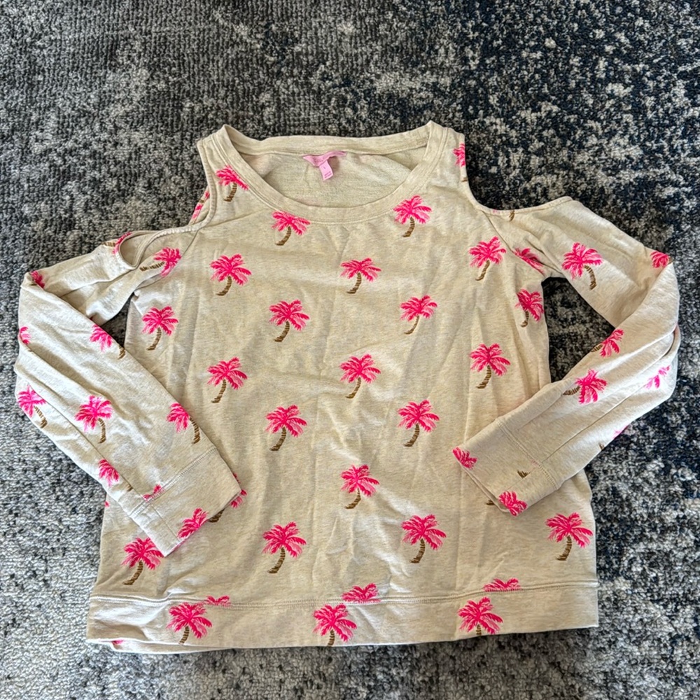 Lilly Pulitzer Cold Shoulder Sweater